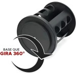 Porta Tempero Base Giratória com 9 Potes Vidro para Condimentos - Imagem 9