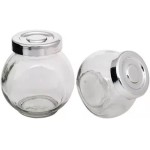 Kit 4 Potes 180ml Vidro Potinho Porta Tempero Condimento (Cromado) - Imagem 6