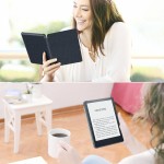 enoxboo Capa para Kindle Paperwhite 10ª Geração, Liberar de 2018, Capa com Recurso de Suspensão/Despertar Automático, Modelo nº PQ94WIF, 6 Polegadas Capa para Kindle Paperwhite - Imagem 6