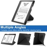 Kepuch Custer Capas para Kindle Scribe 2024 2022 / Redesigned Display 10.2",Couro-PU Bolsas Estojos - Preto - Imagem 4