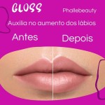 Phállebeauty Big Mouth - Gloss Labial Hidrata e Aumenta o Volume com Brilho Gold 4ml - Imagem 3