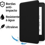 Capa Compatível com Kindle 11ª Geração 2022 de 6 polegadas apenas para Modelo Nº: C2V2L3 e RS23CV, com Função ON/OFF ((ATENÇÃO: Não adequada para modelo Paperwhite11 de 6,8 pol)) (Preto) - Imagem 5