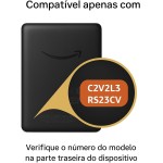 Capa Compatível com Kindle 11ª Geração 2022 de 6 polegadas apenas para Modelo Nº: C2V2L3 e RS23CV, com Função ON/OFF ((ATENÇÃO: Não adequada para modelo Paperwhite11 de 6,8 pol)) (Preto) - Imagem 6
