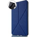 Capa Kindle Paperwhite 11ª Geração 2021 - WB Ultra leve Silicone Flexível e Sensor Magnético - Origami Tecido Azul (Não Compatível com Kindle 11ª Geração ou Kindle Paperwhite 10ª Geração) - Imagem 5