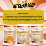 Chá Verde + Psyllium + Cúrcuma em Pó | Kit Clean Body | Metabolismo, Fibras e Bem-Estar Ca.nuts (1 Kit - (3 Pacotes)) - Imagem 3