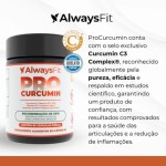 ProCurcumin C3 Complex® - Curcumina (Cúrcuma), Vitamina D3, K2, Magnésio, Colágeno Tipo 2 e TCM - 60 Cápsulas - Imagem 4