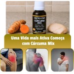 Centro+Flex Cúrcuma Mix, Suplemento Alimentar com Curcumina 90mg e Colágeno Tipo II 40mg, Sabor Abacaxi, 30ml - Imagem 4