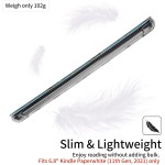 Capa para Kindle Paperwhite de 6,8 polegadas 11ª geração 2021 e edição exclusiva, capa de couro PU e capa traseira transparente flexível macia com hibernar/despertar automático - Imagem 4
