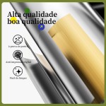 Chuveiro ABS Ducha 15x10 cm Preto Quadrado Chuveiro Pressurizado a ar com Ajuste de Economia de água - Imagem 3