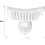 Chuveiro Loren Shower Multitemperaturas 5500W 127V~ LORENZETTI, Branco - Imagem 5