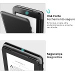 Capa Para Kindle Paperwhite 10a geração (2019) WB - Premium a Prova D'água, Auto Hibernação - Vertical Preto - Imagem 5