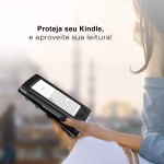 Capa Para Kindle Paperwhite 10a geração (2019) WB - Premium a Prova D'água, Auto Hibernação - Vertical Preto - Imagem 8