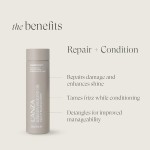 Keratin Healing Oil Silken Conditioner 250 ml, L´Anza, Marrom/Dourado - Imagem 3