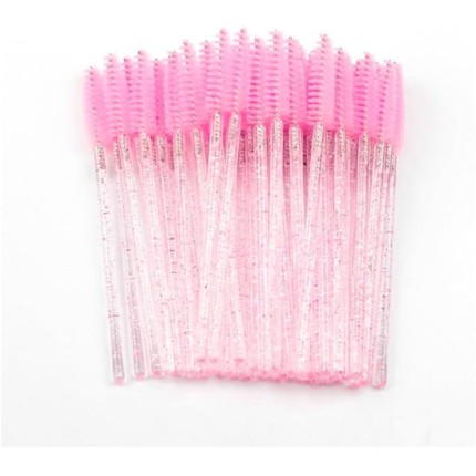 Escova Para Cilios e Sobrancelhas Parta Pentear Youse.me Face Beautiful (Rosa)