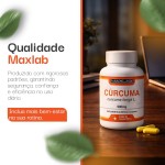 Cúrcuma Longa 60 cápsulas Maxlab – Suporte Natural ao Bem-Estar e Ação Antioxidante - Imagem 3