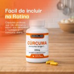 Cúrcuma Longa 60 cápsulas Maxlab – Suporte Natural ao Bem-Estar e Ação Antioxidante - Imagem 4