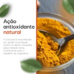 Cúrcuma Longa 60 cápsulas Maxlab – Suporte Natural ao Bem-Estar e Ação Antioxidante - Imagem 6