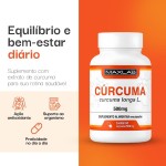 Cúrcuma Longa 60 cápsulas Maxlab – Suporte Natural ao Bem-Estar e Ação Antioxidante - Imagem 7