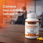 Cúrcuma Longa 60 cápsulas Maxlab – Suporte Natural ao Bem-Estar e Ação Antioxidante - Imagem 8
