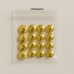 Kit 8 Parers Tarraxa Baby Cor:Dourado - Imagem 5