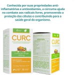 Kit com 6 - Curc Curcuma Longa com 30 Comprimidos Suplemento Alimentar - Imagem 5