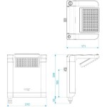 Ducha Acqua Star Ultra 220V 7800W, Lorenzetti, 7540550, Branco, Pequeno - Imagem 2