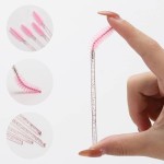 Kit Escovas Para Sobrancelhas e Cílios Descartáveis 50 Unidades Conjunto Essencial para Maquiagem com Precisão e Conforto - Imagem 3