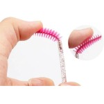 Kit Escovas Para Sobrancelhas e Cílios Descartáveis 50 Unidades Conjunto Essencial para Maquiagem com Precisão e Conforto - Imagem 5