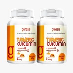 TURMERIC CURCUMIN Curcuma longa + selenio + vitamina C. em capsulas (Genesis Farmaceutica) (2)