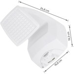 Ducha Futura Multitemperaturas 220V, 6800W, Lorenzetti 7531281, Branco - Imagem 3
