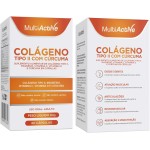 Colageno Tipo 2 Com Curcuma Magnesio Vitamina C E D Multiactive 60 Capsulas Softgel Suplementacao Diaria Formula Completa Para Adultos - Imagem 7