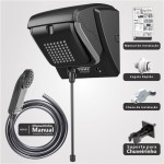 CHUVEIRO COMPACTA ELETRÔNICO 220V 7.800W BLACK – FAME - Imagem 7