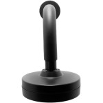 Chuveiro Ducha Redondo Preto Fosco com Chuveirinho e Desviador Articulável Auto Limpante para Aquecedor a Gás ou Solar - Imagem 5