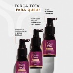 Força Total Tônico Capilar Spray Antiqueda Nanoformulação Fortalecimento Profundo e Redução de Queda 30ml - Imagem 7