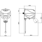Ducha Jet Control Eletrônica 220V 7800W, Lorenzetti, 7540170, Branco, Pequeno - Imagem 2