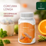 Cúrcuma Longa - Greenora - 60 Cápsulas (1 Unidade) - Imagem 2