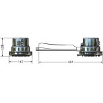 Chuveiro Tradição 220V 6800W, Lorenzetti, 7514200, Cromado, Pequeno - Imagem 2