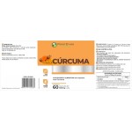 Floral Ervas do Brasil, Cúrcuma 500 mg 7x 120 Cápsula Açafrão Tumérico Açafrão Índia - Imagem 5