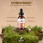 Curcumim+ - Cúrcuma e Colágeno Tipo II em Gotas 30ml - Imagem 2
