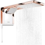 CHUVEIRO ACQUA DUO, LORENZETTI, BRANCO/ROSE GOLD 220V/7800W - Imagem 2
