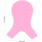 ZJchao Escova de Cílios Em Formato de y, Ferramenta Profissional para Extensão de Cílios, para Salão de Beleza, Uso Doméstico, Material de Polipropileno, 6 Cores, 50 Pacotes (Rosa claro) - Imagem 4