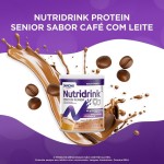 Nutridrink Suplemento Adulto Protein Senior Café Com Leite Danone Nutricia 750G - Imagem 5
