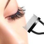 Pente de cílios, escova de cílios, separador de cílios, separador de maquiagem, modelador de cabelo, ferramenta cosmética de metal para beleza estilo 4, ferramenta - Imagem 4
