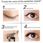 Pente de cílios, escova de cílios, separador de cílios, separador de maquiagem, modelador de cabelo, ferramenta cosmética de metal para beleza estilo 4, ferramenta - Imagem 5