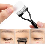 Pente de cílios, escova de cílios, separador de cílios, separador de maquiagem, modelador de cabelo, ferramenta cosmética de metal para beleza estilo 4, ferramenta - Imagem 6