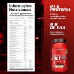 Proteína Concentrada IntegralmedicaWhey 100% Pure Baunilha 900g Pote - Imagem 3