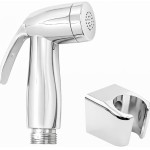 CasaFonseca Ducha Higiênica Bidê para Banheiro Lavabo Chuveirinho com Mangueira Flexível de 1,20m Econômica Prática e Sustentável Premium com Suporte de Parede e Kit de Fixação - Imagem 4