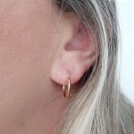 Brinco de Argola Lisa - Imagem 2