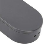 Naroote Conjunto de Escova de Cílios, Escova de Maquiagem de Silicone Elástico Macio, Lavável Reutilizável Com Caixa, Ideal para Casa e Salão de Beleza, Verde (Cinza) - Imagem 4