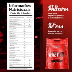 Integralmédica - Whey Protein Concentrado Baunilha 100% Pure - 21g de Proteína por Scoop, Suplementação Alimentar Pós-Treino, Fórmula Enriquecida com BCAAs - Pouch 1,8kg - Imagem 3